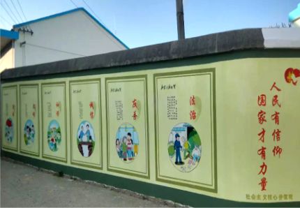 望江文化墙施工攻略