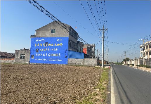 望江墙体广告用的是什么漆？