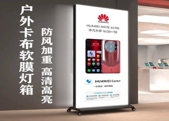 望江户外防水灯箱的应用特点及适用范围。