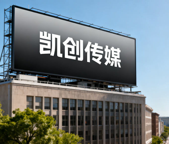 望江户外广告牌的设计与制作