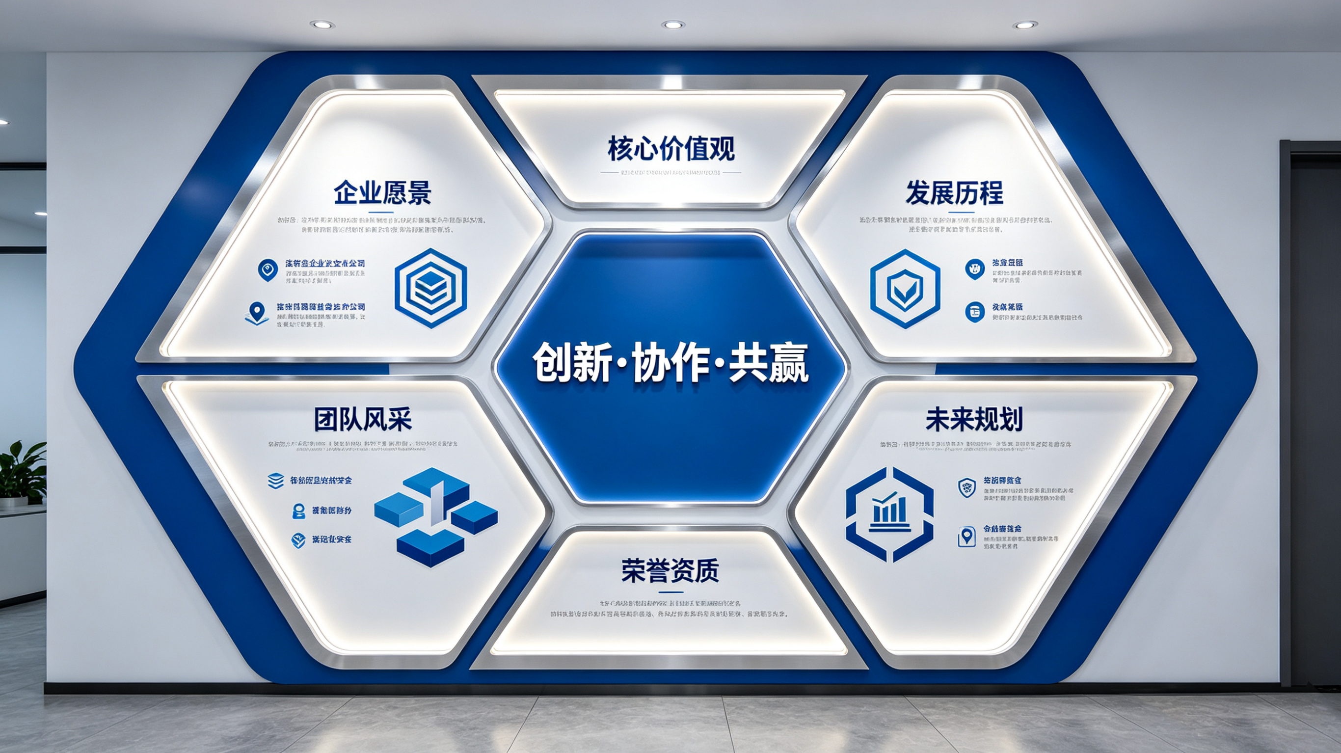 望江企业文化墙六边形避坑指南（新手常犯5个错误）